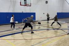 Pickleball Action shot